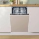 Встраиваемая посудомоечная машина Bosch загрузка на 9 комплектов посуды, электронное управление, 5 программ, 44.8x55x81.5 см, черный цвет, сушка: с теплообменником, индикация на полу: луч, пр-во Польша