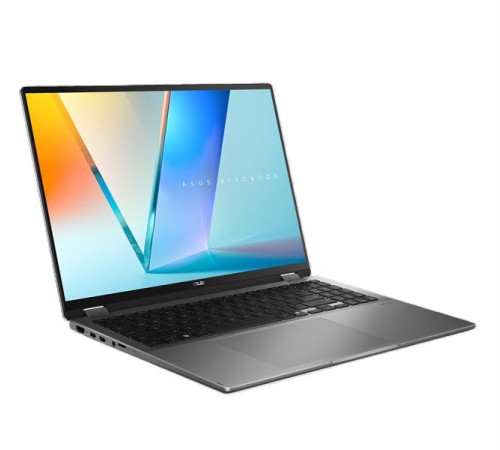 Ноутбук ASUS Vivobook 16 Flip TP3607SA-RJ068W Intel Core Ultra 7  256V 16GB 2.2 GHz/LPDDR5X 16GB/ 1TB PCIE G4 SSD Intel Arc/16" OLED WQXGA+ BEND GLARE TOUCH(120HZ/ WIN11 HOME 1.50 kg Matte Gray