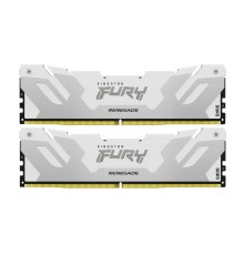 Оперативная память Kingston 32GB 8000MT/s DDR5 CL38 DIMM (Kit of 2) FURY Renegade White XMP