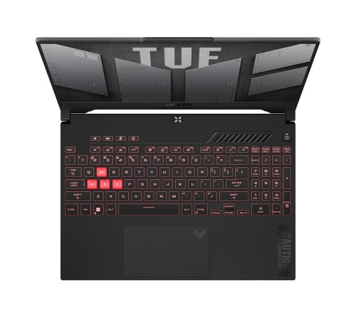 Ноутбук/ ASUS TUF F15 FX507VI-HQ111 15.6"(2560x1440 (матовый, 165Hz) IPS)/Intel Core i7 13620H(2.4Ghz)/16384Mb/1024PCISSDGb/noDVD/Ext:nVidia GeForce RTX4070(8192Mb)/Cam/BT/WiFi/90WHr/war 1y/2.2kg/Mecha Gray/DOS Ноутбук/ ASUS TUF F15 FX507VI-HQ111 15.6"(2560x1440 (матовый, 165Hz) IPS)/Intel Core i7 13620H(2.4Ghz)/16384Mb/1024PCISSDGb/noDVD/Ext:nVidia GeForce RTX4070(8192Mb)/Cam/BT/WiFi/90WHr/war 1y/2.2kg/Mecha Gray/DOS