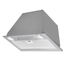 Вытяжка встраиваемая Kuppersberg/ Встраиваемая вытяжка, ширина 52 см, отвод/рециркуляция, 850 м3/час, электронное сенсорное управление,  таймер, пульт ДУ, 3 скорости, светодиодное освещение 2х3,5 Вт, металлический жироулавливающий фильтр,угольный фильтр С