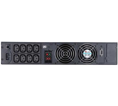 Источник бесперебойного питания Powercom MACAN SE, On-Line, 2000VA/2000W, Rack/Tower, 8*IEC320-C13, LCD, Serial+USB, SmartSlot, подкл. доп. Батарей (1075913)