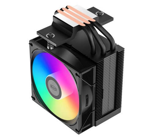 Кулер для процессора/ CPU Cooler PCCooler R300 ARGB BK (150W, 4-pin PWM, 133mm, Al/Cu, 3x6mm, ARGB, 1x92mm, 40.94CFM, 30dBA, 2200RPM, S: 1851/1700/1200/115X, AM5/AM4, black) Кулер для процессора/ CPU Cooler PCCooler R300 ARGB BK (150W, 4-pin PWM, 133mm, Al/Cu, 3x6mm, ARGB, 1x92mm, 40.94CFM, 30dBA, 2200RPM, S: 1851/1700/1200/115X, AM5/AM4, black)