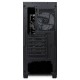 Корпус без блока питания/ Case HSPD M521, Mesh Mid Tower, Black, slide TG, 0.45 SPCC, 4x120mm ARGB (M11-120) ATX, mATX, mITX 160/330/184mm 2x2.5", -, 7xPCI 2xUSB-A 3.0, 1xUSB-A 1.0 390x200x449mm