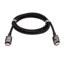 Кабель/ Кабель HDMI 19M/M,ver. 2.1 8KX60Hz (Econom) оплетка 2m iOpen <ACG859B-2.0>
