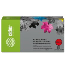 -/ Картридж струйный Cactus CS-PFI320MBK черный матовый (300мл) для Canon imagePROGRAF TM-200/TM-200 MF