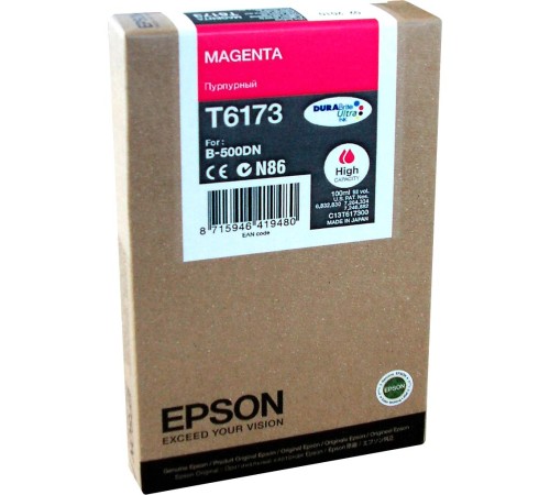 Картридж/ Epson I/C Stylus B500 magenta high Картридж/ Epson I/C Stylus B500 magenta high