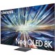 Телевизор ЖК 75'' Samsung/ 75", NeoQLED, 8K, Tizen Smart TV, 120Hz (Up to 144Hz), HDR10+, Wi-Fi, Voice, DVB-T2/C/S2, Bluetooth, CI+(1.4), FreeSync Premium PRO, 6.2.4Ch 90W, OTS PRO, 4HDMI, 3USB, One Connect (Y24 8K), Graphite Black 2024