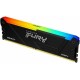Память оперативная/ Kingston 64GB 3200MT/s DDR4 CL16 DIMM (Kit of 4) 1Gx8 FURY Beast RGB