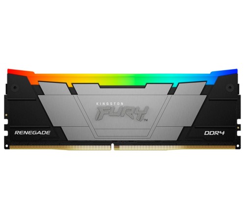 Память оперативная/ Kingston 8GB 3200MT/s DDR4 CL16 DIMM FURY Renegade RGB Память оперативная/ Kingston 8GB 3200MT/s DDR4 CL16 DIMM FURY Renegade RGB