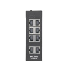 Коммутатор D-Link DIS-100E-8W/A1A, L2 Unmanaged Industrial Switch with 8 10/100Base-TX ports.1K Mac address, 802.3x Flow Control, Stand-alone, Auto MDI/MDI-X for each port, D-link Green technology, Metal case,