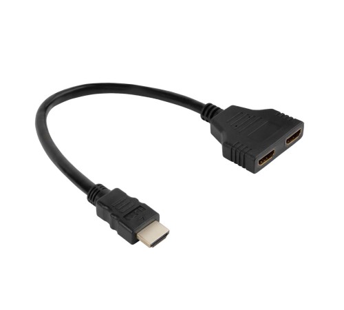Greenconnect Разветвитель v1.4 HDMI 1M на 2F серия Greenline Greenconnect Разветвитель v1.4 HDMI 1M на 2F серия Greenline