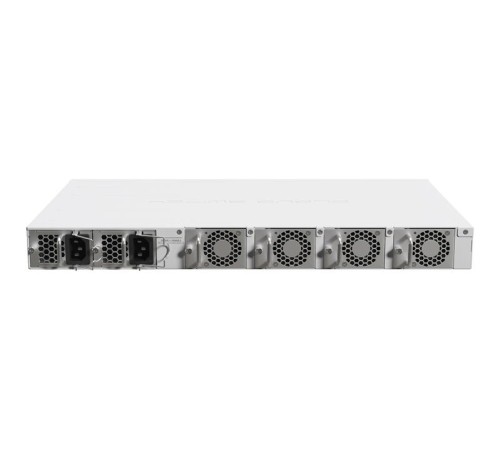Маршрутизатор MikroTik Cloud Router Switch 518-16XS-2XQ, 2x 100 Gigabit QSFP28 ports and 16x 25 Gigabit SFP28 ports,4 fans, 2 PSU