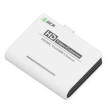 GCR Видео конвертер HDMI -> VGA + jack 3.5 mm, 1080P 60Hz, GL-v136