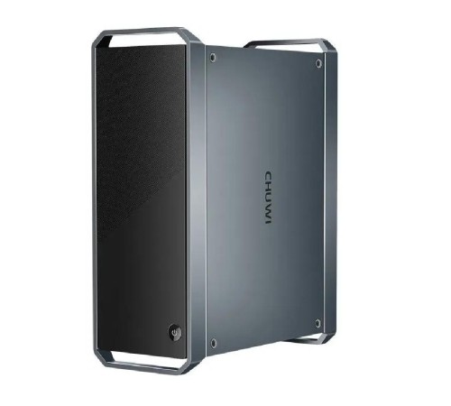 Компьютер/ Chuwi CoreBox  Intel Core i5 12450H(2Ghz)/16384Mb/512PCISSDGb/Int:Intel Iris Xe Graphics/BT/WiFi/war 1y/0.865kg/Grey/Win11Pro + USB3.0*4/HDMI*1/DP*1/RJ45*1/WIFI6,BT5.2/bracket