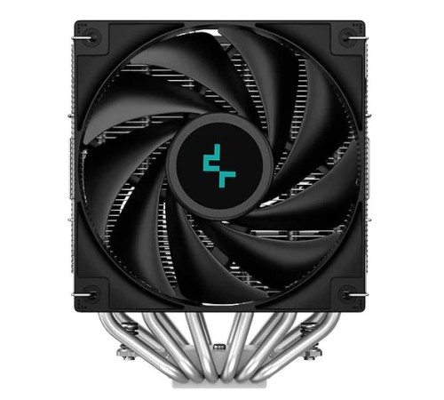 Кулер для процессора DEEPCOOL AG620 LGA20XX/1700/1200/115X/AM5/AM4 (9шт/кор, TDP 260W, PWM, DUAL Fan 120mm, 6 тепл. Трубок) RET (R-AG620-BKNNMN-G-1)