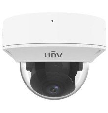 Камера Uniview Видеокамера IP купольная антивандальная, 1/2.8" 2 Мп КМОП @ 30 к/с, ИК-подсветка до 40м., LightHunter 0.0005 Лк @F1.2, объектив 2.7-13.5 мм моторизованный с автофокусировкой, WDR, 2D/3D DNR, U