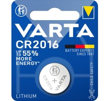Батарейка CR2016/ Батарейка Varta ELECTRONICS CR2016 BL1 Lithium 3V (6016) (1/10/100) (1 шт.)