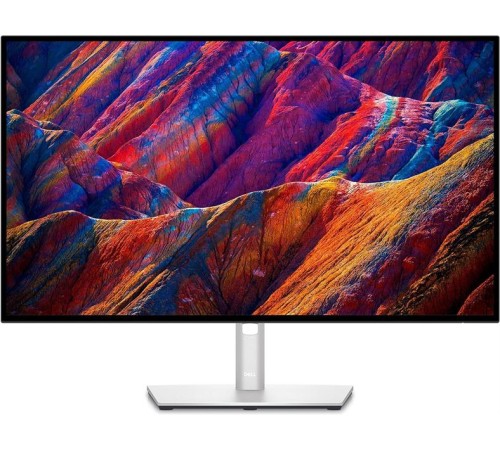 Монитор Dell 27"    U2723QE S/BK ( IPS; 16:9; 400 cd/m2; 2000:1; 5 ms; 3840x2160x60Hz; 178/178; 1.07 bill; HDMI;DP;DPout;3xUSB-C;5xUSB;RJ45;HAS;Tilt;Swiv;Pivot;VESA)
