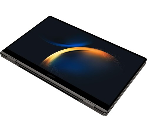 ноутбук/ Samsung Galaxy Book3 360 13.3"(1920x1080 AMOLED)/Touch/Intel Core i7 1355U(1.7Ghz)/16384Mb/512PCISSDGb/noDVD/Int:Intel Iris Xe Graphics/Cam/BT/WiFi/61.1WHr/war 1y/1.16kg/Graphite/Win11Home ENG kbd ноутбук/ Samsung Galaxy Book3 360 13.3"(1920x1080 AMOLED)/Touch/Intel Core i7 1355U(1.7Ghz)/16384Mb/512PCISSDGb/noDVD/Int:Intel Iris Xe Graphics/Cam/BT/WiFi/61.1WHr/war 1y/1.16kg/Graphite/Win11Home ENG kbd