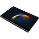 ноутбук/ Samsung Galaxy Book3 360 13.3"(1920x1080 AMOLED)/Touch/Intel Core i7 1355U(1.7Ghz)/16384Mb/512PCISSDGb/noDVD/Int:Intel Iris Xe Graphics/Cam/BT/WiFi/61.1WHr/war 1y/1.16kg/Graphite/Win11Home ENG kbd