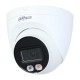 Уличная купольная IP-видеокамера Full-color с ИИ, 2Мп, 1/2.8 CMOS, объектив 2.8мм, WDR(120дБ), чувствительность 0.002лк@F1.6 сжатие: H.265+ H.265 H.264+ H.264 MJPEG, 2 потока до 2Мп@25к/с, видеоаналитика: SMD Plus (Умная детекция движения) пересечение лин