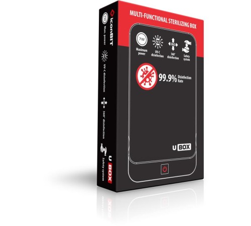 Дезинфекцирующая лампа/ iconBIT UBOX (white)