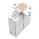Кулер для процессора DEEPCOOL AG400 DIGITAL WH ARGB LGA1700/1200/115X/AM5/AM4 (9шт/кор, TDP 220W, PWM, ARGB Fan 120mm, 4 тепл. трубки, белый) RET (R-AG400-WHADMN-G-1)