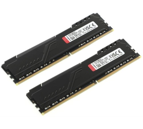Оперативная память Kingston 64GB 3200MHz DDR4 CL16 DIMM (Kit of 2) FURY Beast Black