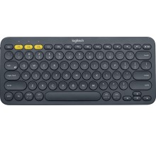 Клавиатура/ Logitech Keyboard K380 Dark Grey Wireless Bluetooth RTL, Multi-Device