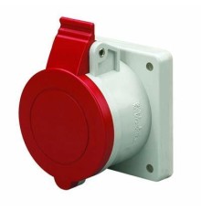 Розетка панельная IP44 32A 3P+E+N 400В