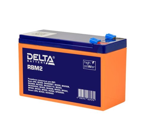 Аккумуляторная батарея Delta сменный батарейный картридж для ИБП APC (аналог RBC2)