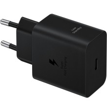 Зарядное устройство/ Сетевое зарядное устройство Samsung 45W (USB Type-C порт, кабель USB Type-C в комплекте), чёрное