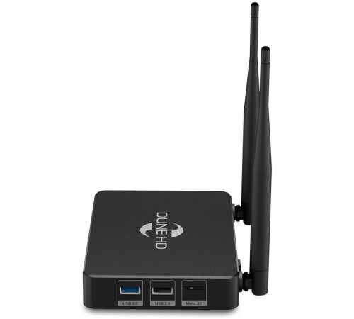 Медиаплеер/ Mediaplayer Dune HD Pro Vision 4K: UltraHD/60 Hz/HDR/HDR10+/Dolby Vision, CPU Amlogic S905X4-J, RAM 4 Gb, Flash 64 Gb, 1xUSB3.0, 1xUSB2.0, microSD, LAN 1000Mb/s, WiFi 802.11ac, BT 5.0, HDMI 2.1, S/PDIF, BT+Voice Remote Control, Android 11 Медиаплеер/ Mediaplayer Dune HD Pro Vision 4K: UltraHD/60 Hz/HDR/HDR10+/Dolby Vision, CPU Amlogic S905X4-J, RAM 4 Gb, Flash 64 Gb, 1xUSB3.0, 1xUSB2.0, microSD, LAN 1000Mb/s, WiFi 802.11ac, BT 5.0, HDMI 2.1, S/PDIF, BT+Voice Remote Control, Android 11