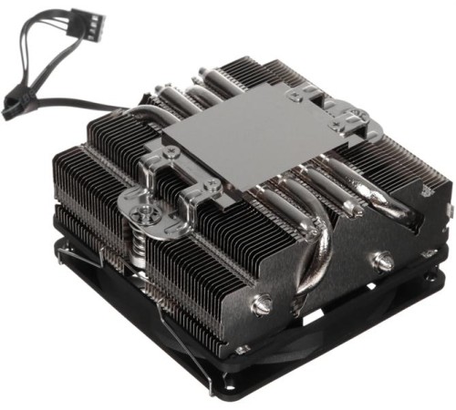 Кулер для процессора PCCooler RC400-53, Low Profile, 92mm FAN, 4 HEAT PIPES, 4-PIN PWM, 1000-2700 RPM, 31.2 DBA, HYDRO BEARING, LGA 1851/1700/1200/115X, AMD AM5/AM4