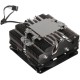 Кулер для процессора PCCooler RC400-53, Low Profile, 92mm FAN, 4 HEAT PIPES, 4-PIN PWM, 1000-2700 RPM, 31.2 DBA, HYDRO BEARING, LGA 1851/1700/1200/115X, AMD AM5/AM4