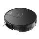 Робот-пылесос с гироскопом Robot vacuum IRBIS Peach 0121,2500 mAh,28W,2000Pa, Hyroscope, Black, charging stat, remote, roller brush & cloth for wet, 2 in 1 water tank & dust collector,  (царапины,потертости,следы эксплуатации)