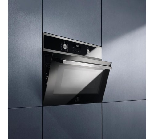 Встраиваемый духовой шкаф Electrolux/ Компактный духовой шкаф с СВЧ 45 см, 43 л,14 режимов,нержавеющая сталь