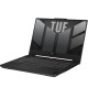 Ноутбук/ ASUS TUF F15 FX507VI-LP096 15.6"(1920x1080 (матовый, 144Hz) IPS)/Intel Core i7 13620H(2.4Ghz)/16384Mb/512PCISSDGb/noDVD/Ext:nVidia GeForce RTX4070(8192Mb)/Cam/BT/WiFi/90WHr/war 1y/2.2kg/Mecha Gray/DOS