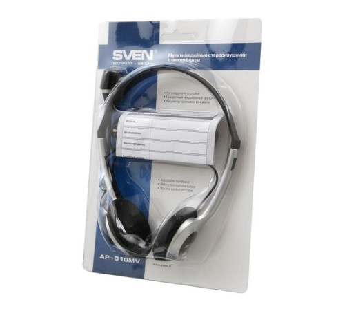 Наушники с микрофоном SVEN AP-010MV Наушники с микрофоном SVEN AP-010MV