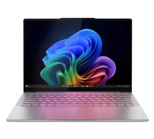 Ноутбук/ Lenovo Yoga Slim 7 14ILL10 14"(2880x1800 OLED)/Intel Core Ultra 7 256V(2.2Ghz)/16384Mb/1024PCISSDGb/noDVD/Int:Intel Arc Graphics 140V/Cam/BT/WiFi/70WHr/war 1y/1.19kg/luna grey/Win11Home + 65W, RU kbd