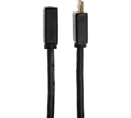 Кабель/ Кабель удлинительный  HDMI-19M---HDMI-19F ver 2.0, 3m, Telecom <TCG-235MF-3M>