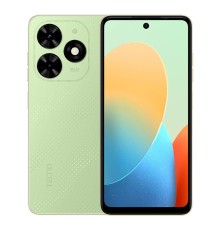 BG6 TECNO SPARK Go 2024 3/64 Magic Skin Green, 6.56", 20:9, 1612 x 720 пикселей, 1.6GHz, 8 Core, 3GB RAM, 64GB, up to 1TB flash, 13Mpix+AI/8Mpix, 2 Sim, 4G, BT v5.0, WiFi 802.11 b/g/n, GPS/AGPS, GLONASS,NFC, Type-C, 4900mAh, Android T-GO, 183g, 163,6