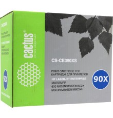-/ Картридж лазерный Cactus CS-CE390XS CE390X черный (24000стр.) для HP LJ M4555