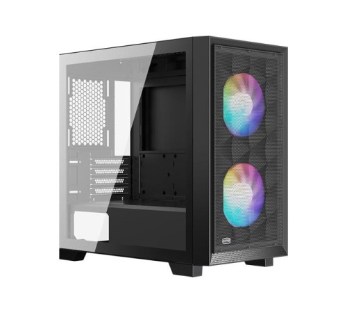 корпус PCCooler C3D310 BK ARGB mATX USB3.0x2/audio 2x120mm ARGB