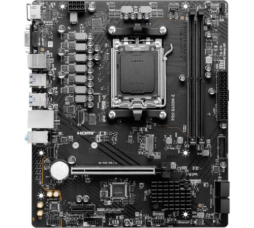 Материнская плата/ PRO B650M-E