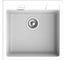 Кухонная мойка RIVELATO RIVELATO Мойка RAUM 50  1-чаша 500*510мм, монтаж: врезной, материал: кварц, цвет: иней