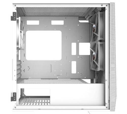 корпус ZALMAN Z1 ICEBERG, MATX, WHITE, WINDOW, 2xCOMBO (3.5" OR 2.5"), 3x2.5", 1xUSB2.0, 2xUSB3.0, FRONT 2x120mm, REAR 1x120mm