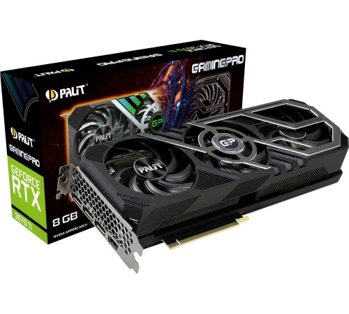 Видеокарта Palit RTX3070Ti GAMINGPRO 8GB GDDR6X 256bit 3-DP HDMI (Вскрытая упаковка) Видеокарта Palit RTX3070Ti GAMINGPRO 8GB GDDR6X 256bit 3-DP HDMI (Вскрытая упаковка)