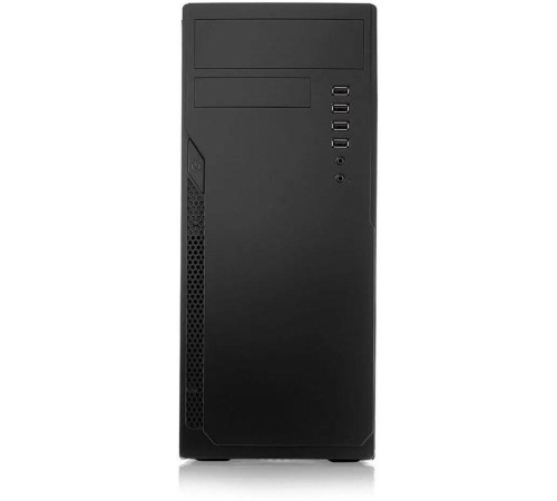 Корпус c блоком питания 450 Ватт/ Case Foxline FL-301, ATX, 1x5.25EXT, 1x3.5EXT, 4x3.5INT, 4xUSB2.0, HDA, w/o FAN, w/PSU 450W 8cm, w/C13-C14 cable 1.5m, , w/DVD-RW installed